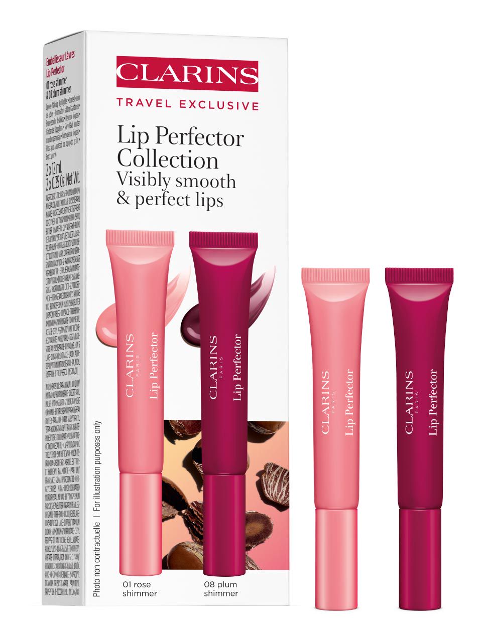 Clarins Natural Lip Perfector Lipstick Set | Frankfurt Airport Online ...