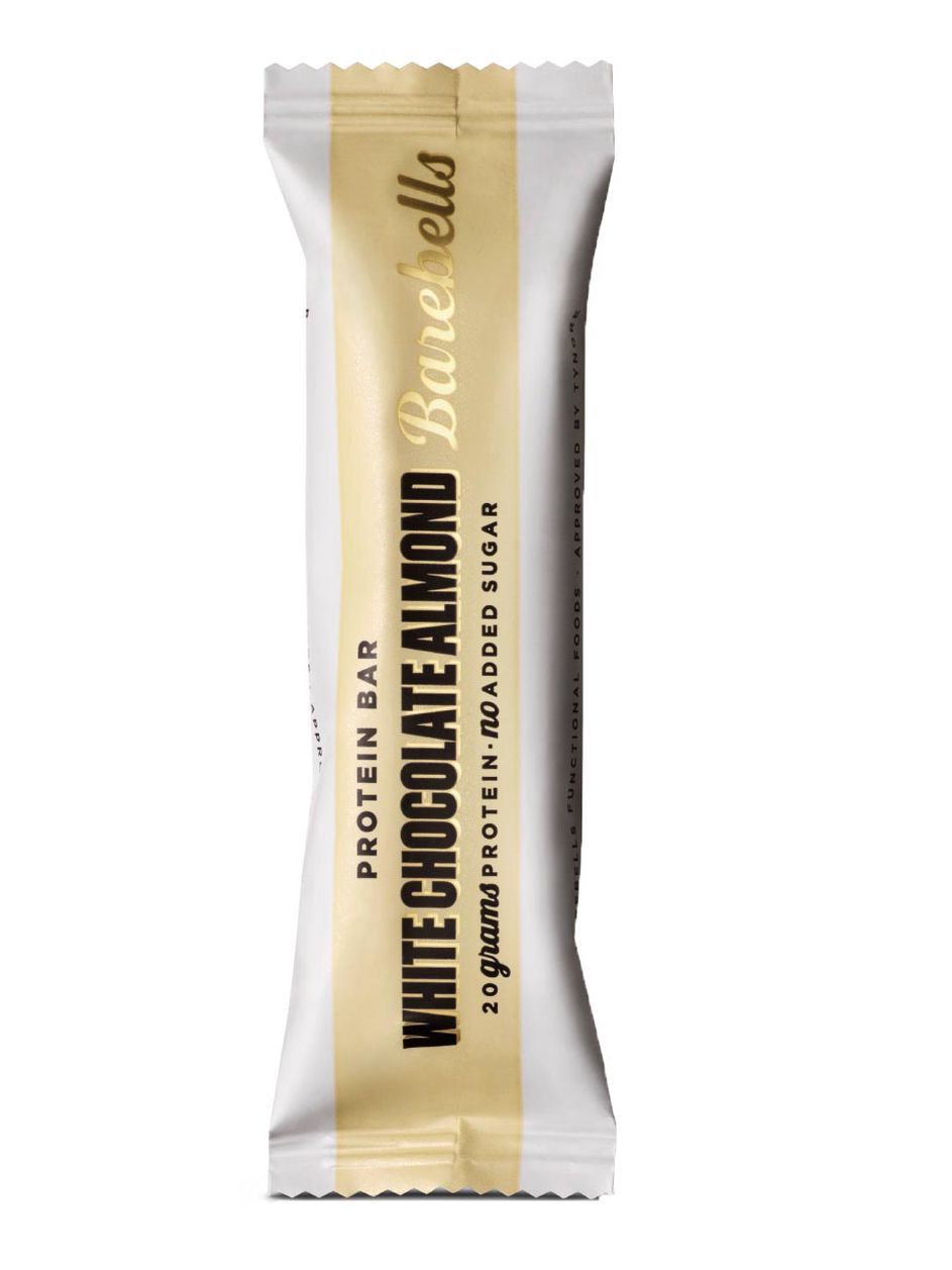 Barebells White Chocolate Almond, protein bar, 55g | Frankfurt Airport ...