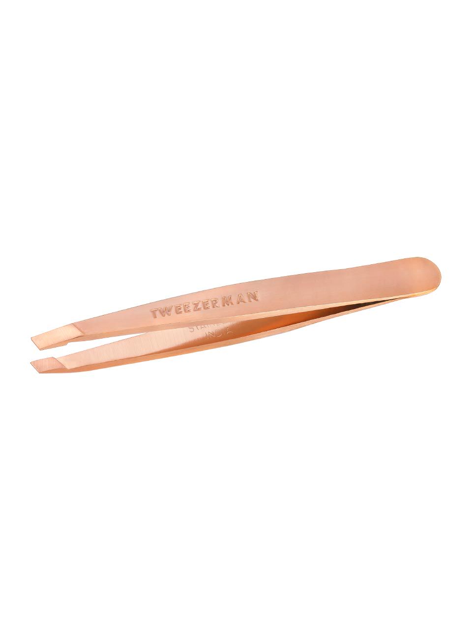 Tweezerman Studio Collection Rose Gold Mini Slant Tweezer Frankfurt