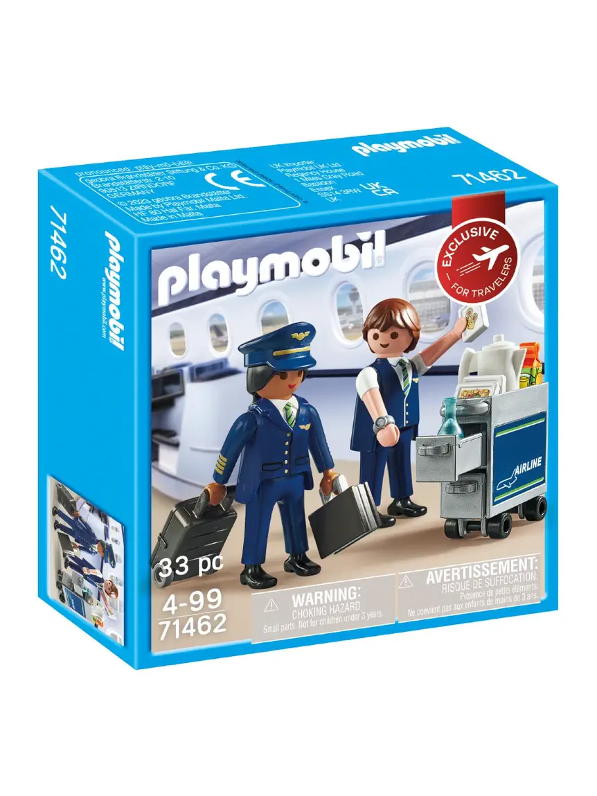 Playmobil Flugzeug Jet Airline Flughafen Fahrzeug